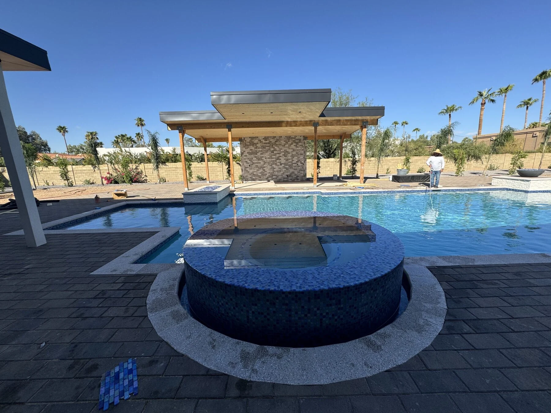 Luxury Custom Pool And Spa Built By Sun America Pools & Spas In Paradise Valley, AZ