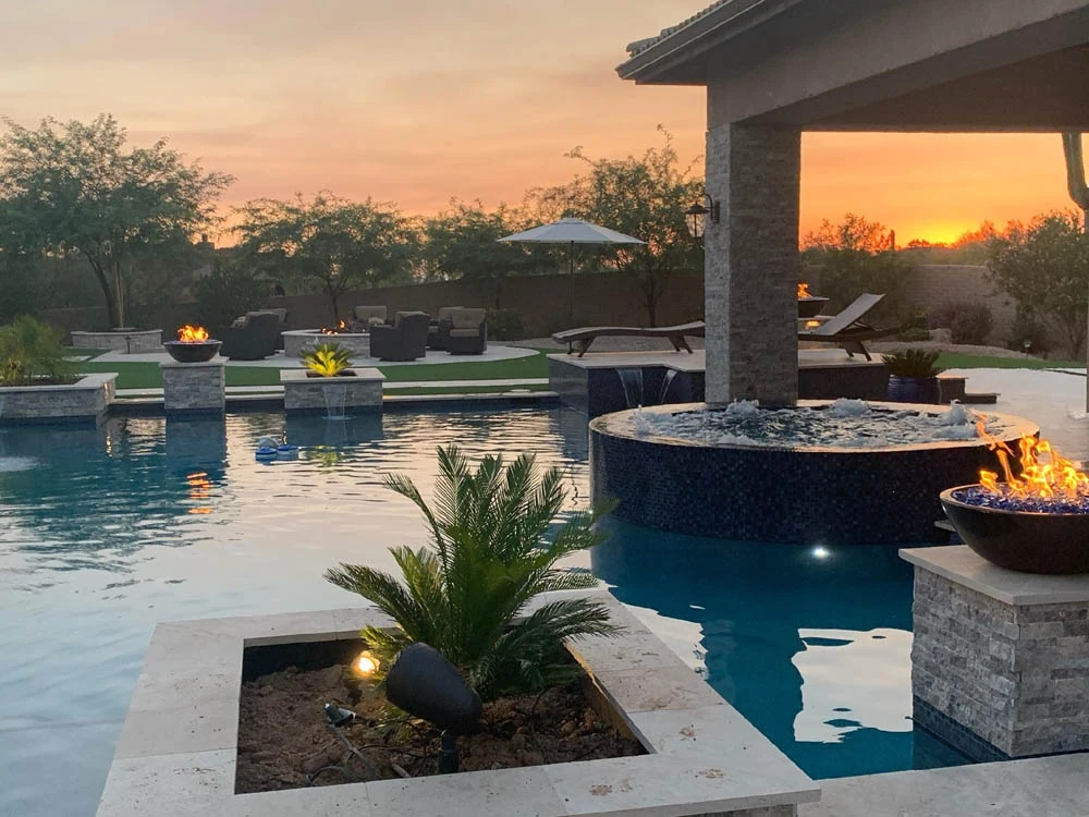 Luxury Pool Renovation: Modernizing an Aging Arizona Estate Pool, related pool design article from Sun America Pools & Spas in Phoenix, AZ